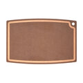 Gourmet Cutting Board With Groove Nutmeg/natural 27 x 17.5 in DC